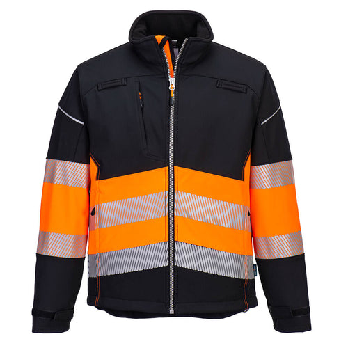PW3 Warnschutz Softshelljacke Klasse 1 (3L) - PW375