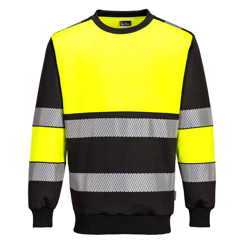 Laden Sie das Bild in Galerie -Viewer, PW3 Warnschutz Sweatshirt Klasse 1 - PW376
