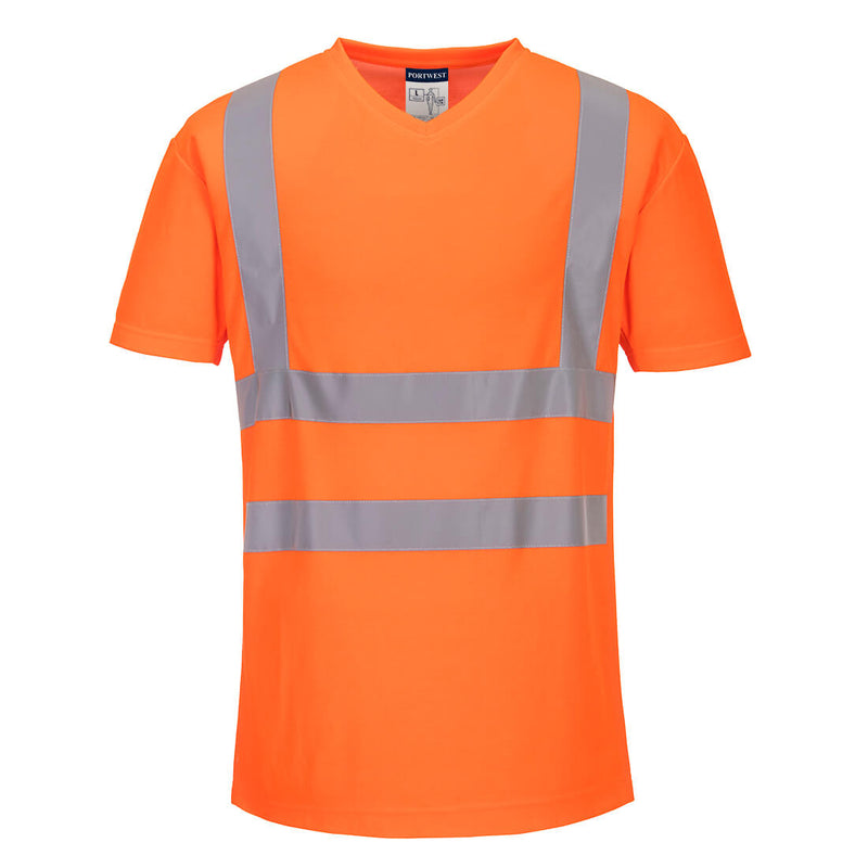 Laden Sie das Bild in Galerie -Viewer, Warnschutz Cotton Comfort T-Shirt mit MeshAir Einsatz kurzarm  - S179
