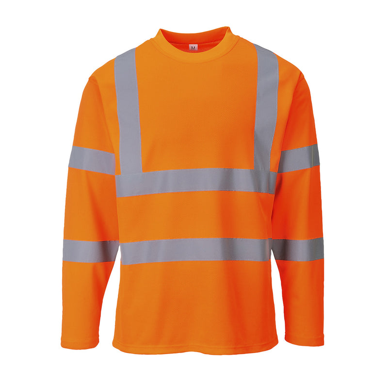 Laden Sie das Bild in Galerie -Viewer, Warnschutz  Cotton Comfort T-Shirt langarm  - S278
