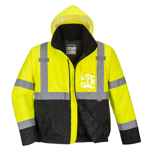 Warnschutz Kontrast Winter Pilotjacke  - S363