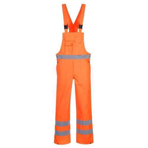 Atmungsaktive Warnschutz-Regenlatzhose - S388