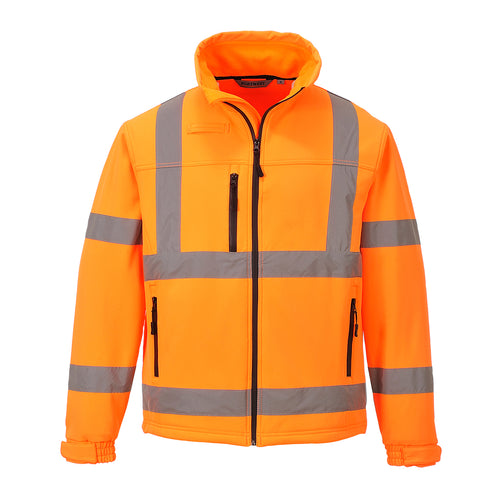 Klassische Hi-Vis Softshell-Jacke (3L) - S424