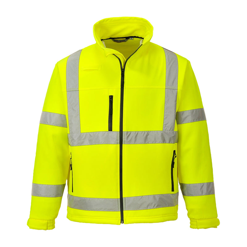 Laden Sie das Bild in Galerie -Viewer, Klassische Hi-Vis Softshell-Jacke (3L) - S424
