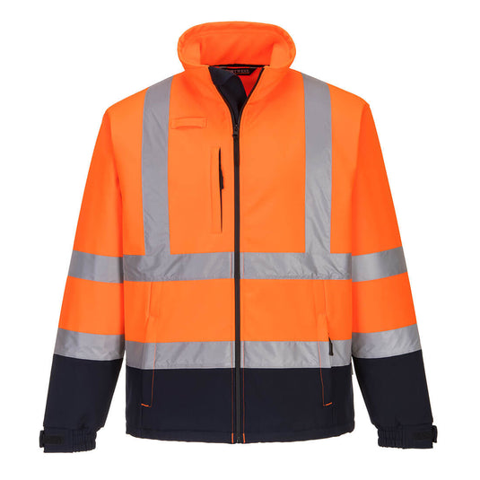 Warnschutz Kontrast Softshell-Jacke (3L) - S425