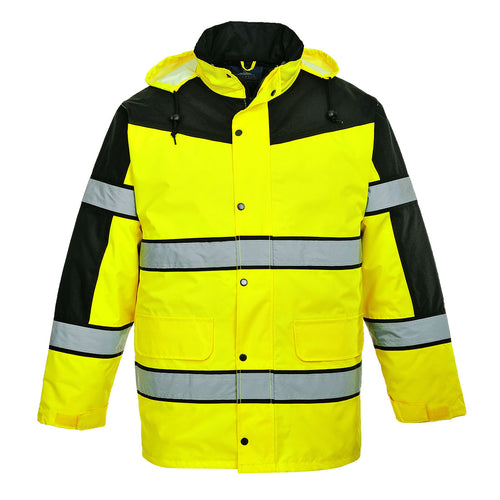 Klassische 2-farbige Warnschutzjacke - S462