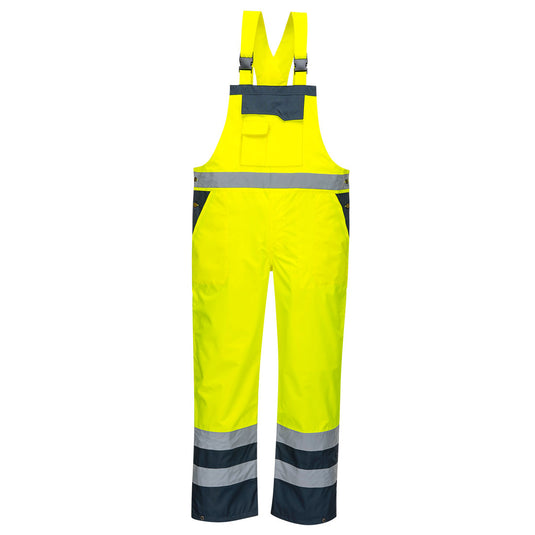 Warnschutz Kontrast Regenlatzhose  atmungsaktiv - S488