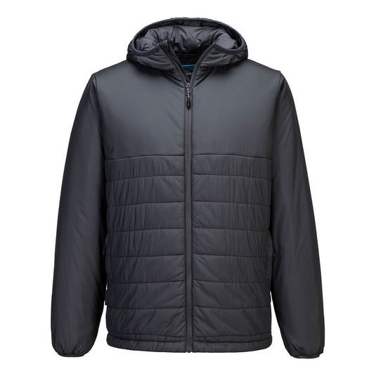 Hooded Insulated Baffle Jacket S608