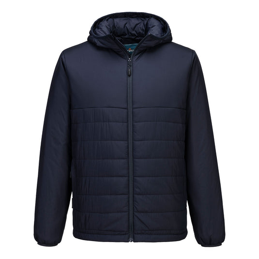 Hooded Insulated Baffle Jacket S608