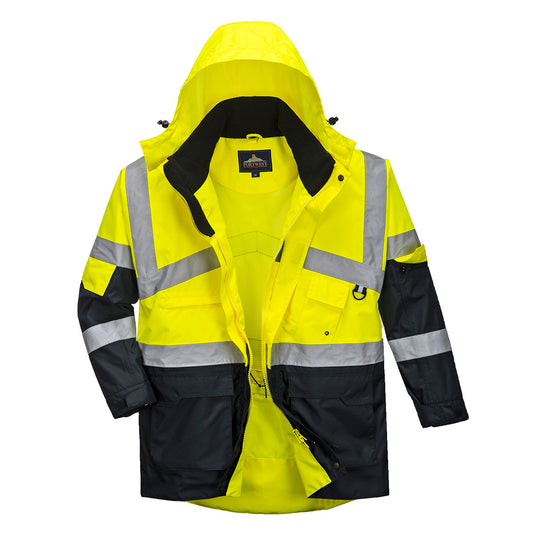 Warnschutz Kontrast Regenjacke atmungsaktiv - S760