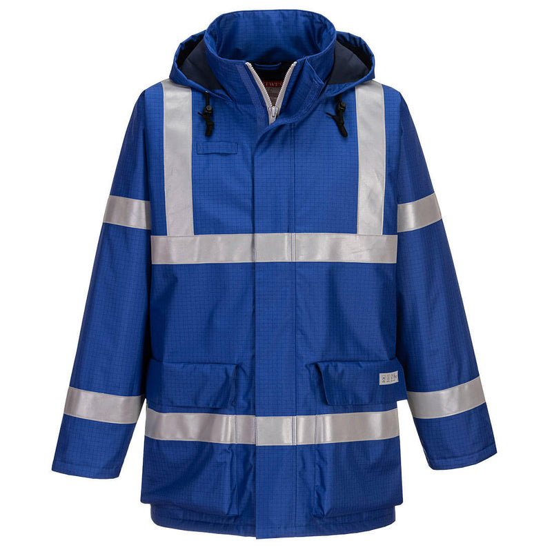Laden Sie das Bild in Galerie -Viewer, Bizflame Rain Multinorm Jacke antistatisch - S785
