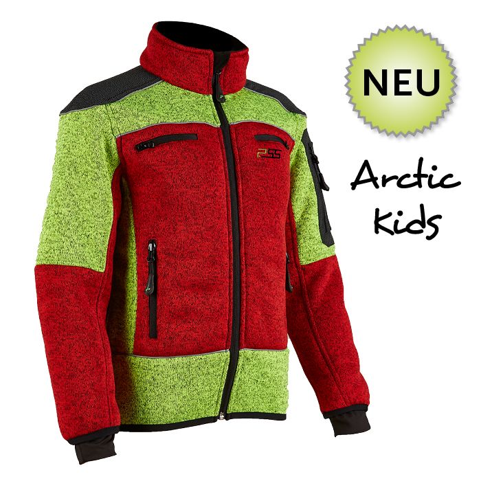 Laden Sie das Bild in Galerie -Viewer, PSS Faserstrickjacke X-treme Arctic Kids - 8070

