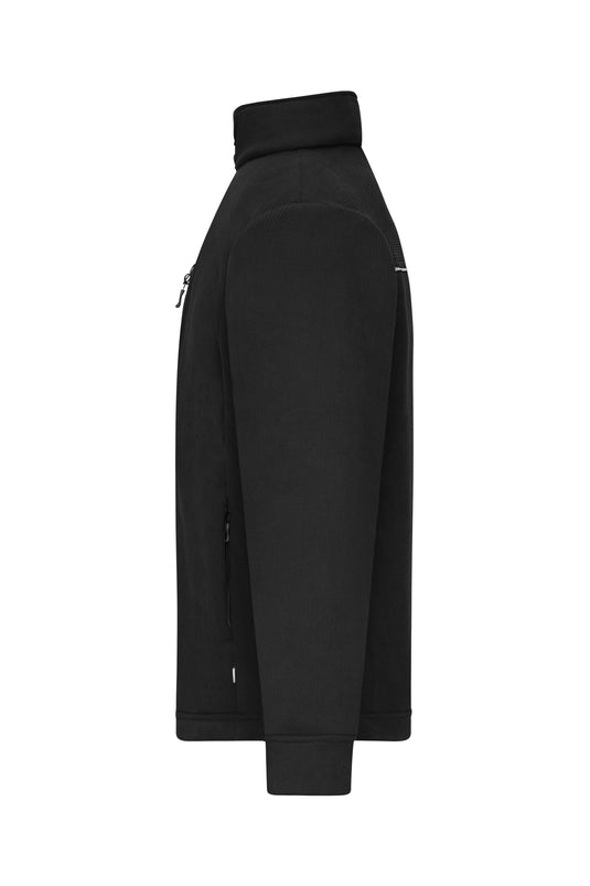 Fleece Jacket - Corduroy Look
