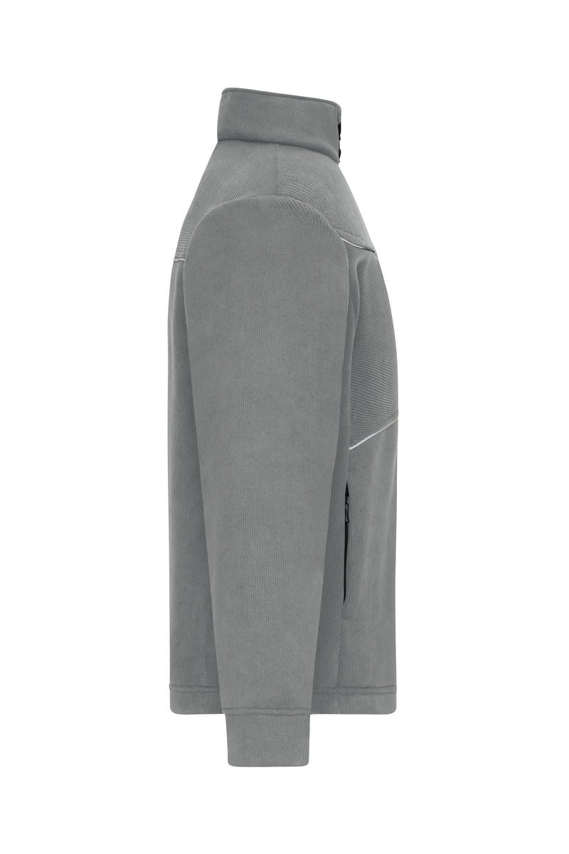 Laden Sie das Bild in Galerie -Viewer, Fleece Jacket - Corduroy Look
