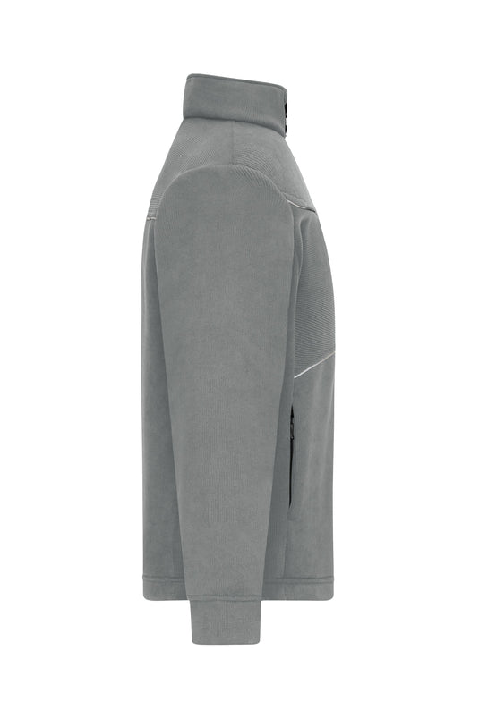 Fleece Jacket - Corduroy Look