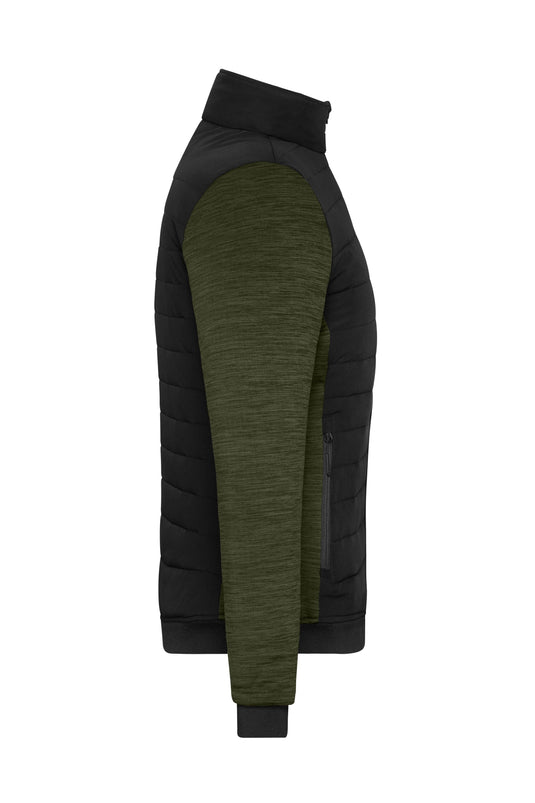 Ladies' Padded Hybrid Jacket