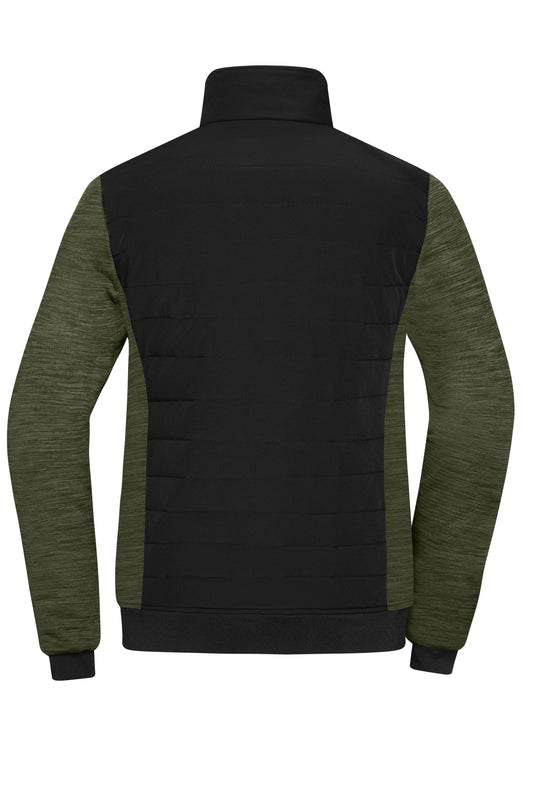 Ladies' Padded Hybrid Jacket