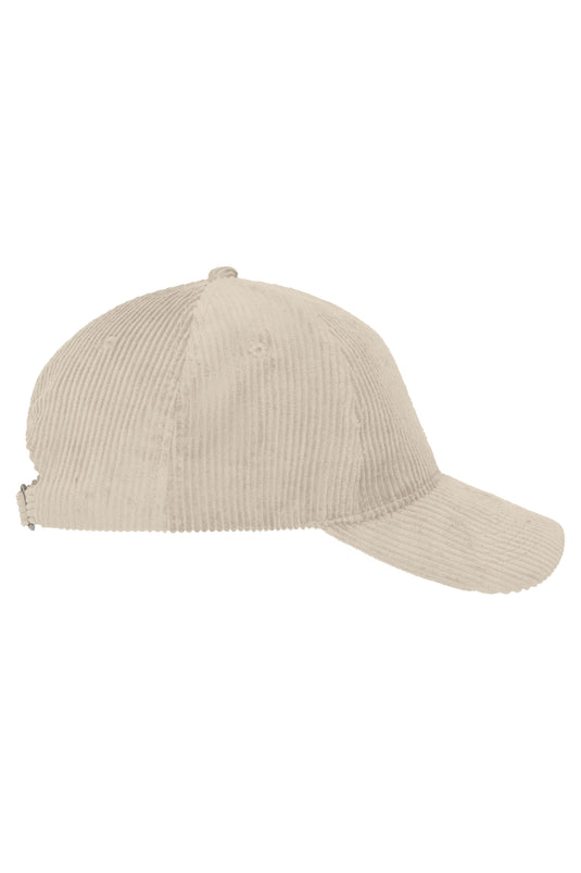 6 Panel Corduroy Cap Organic Cotton