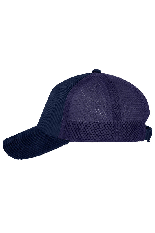 6 Panel Corduroy-Mesh Cap Organic Cotton