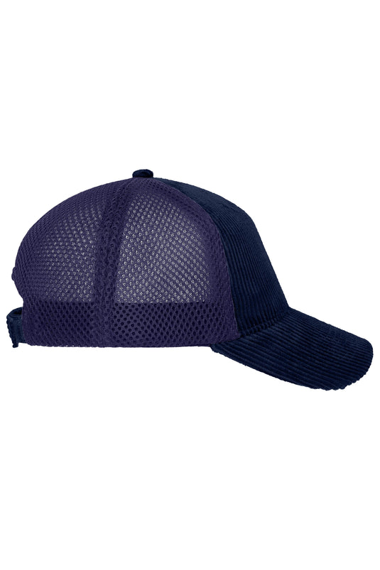 6 Panel Corduroy-Mesh Cap Organic Cotton