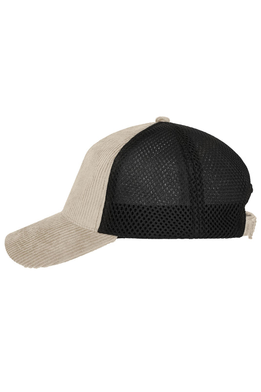 6 Panel Corduroy-Mesh Cap Organic Cotton