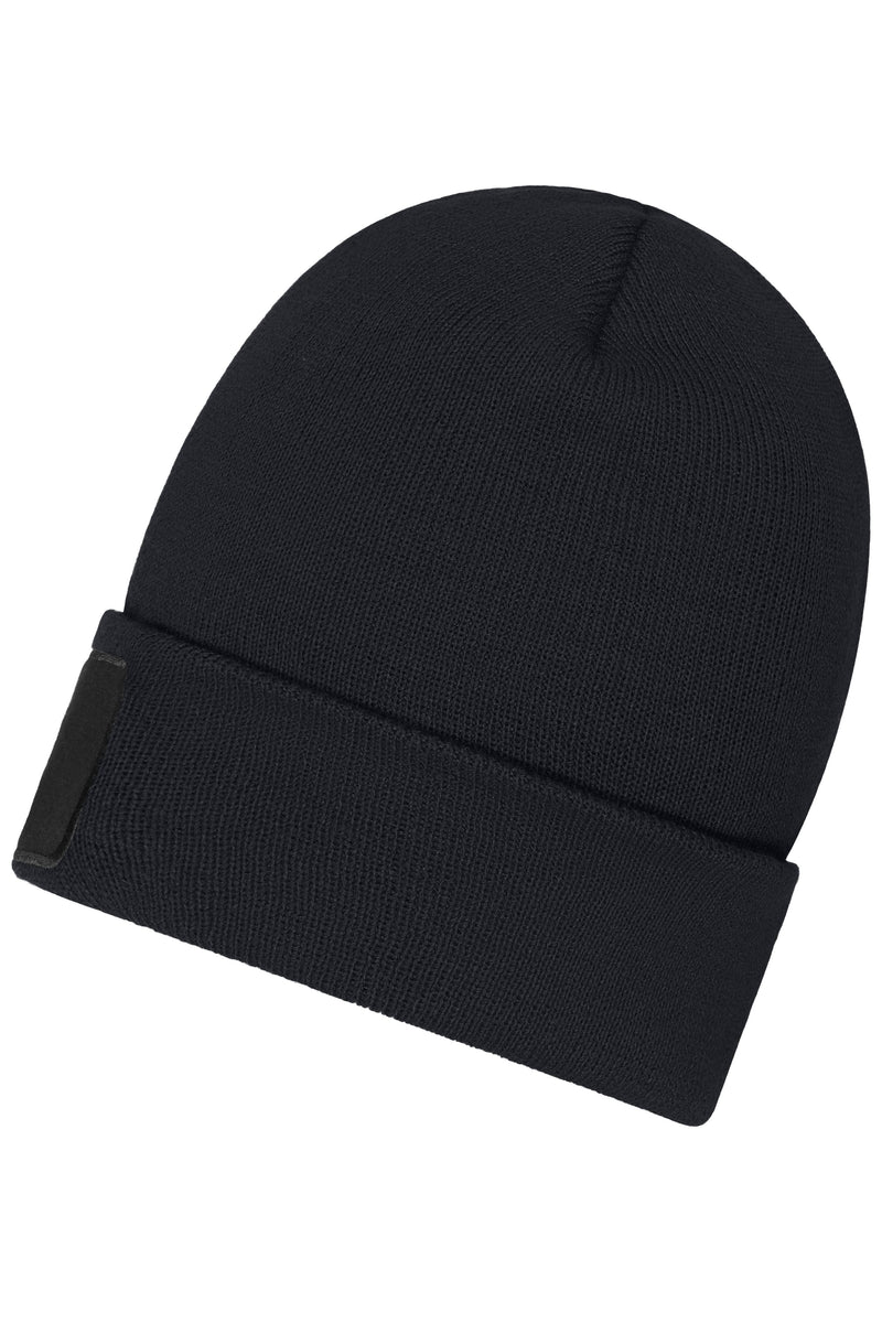 Laden Sie das Bild in Galerie -Viewer, Beanie with Patch (10cm x 5 cm) - Thinsulate
