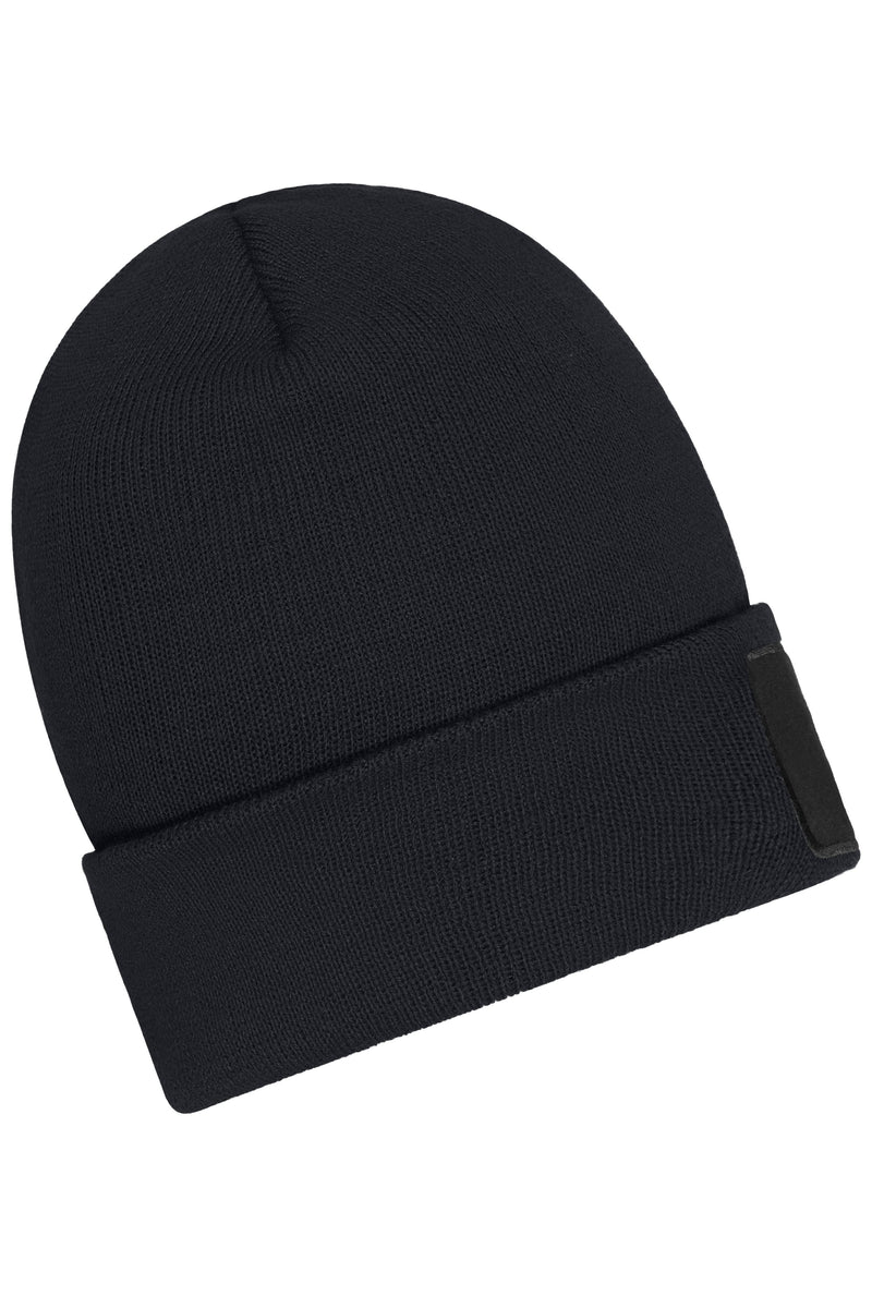 Laden Sie das Bild in Galerie -Viewer, Beanie with Patch (10cm x 5 cm) - Thinsulate
