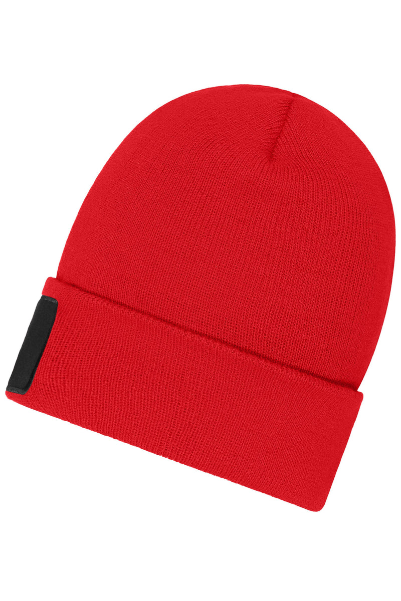 Laden Sie das Bild in Galerie -Viewer, Beanie with Patch (10cm x 5 cm) - Thinsulate
