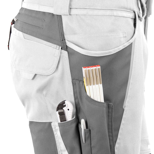 Shorts IRON Men - Grau/Weiß
