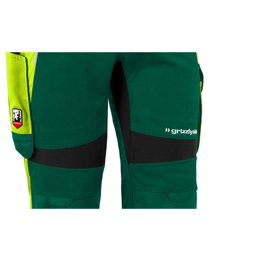 Bundhose IRON Men - Gelb/Grün