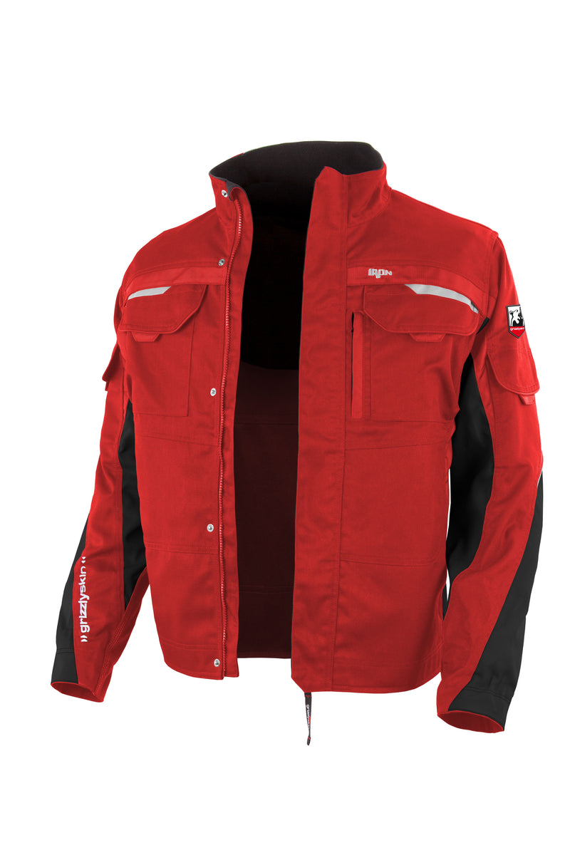 Laden Sie das Bild in Galerie -Viewer, Bundjacke IRON Men - Rot/Schwarz
