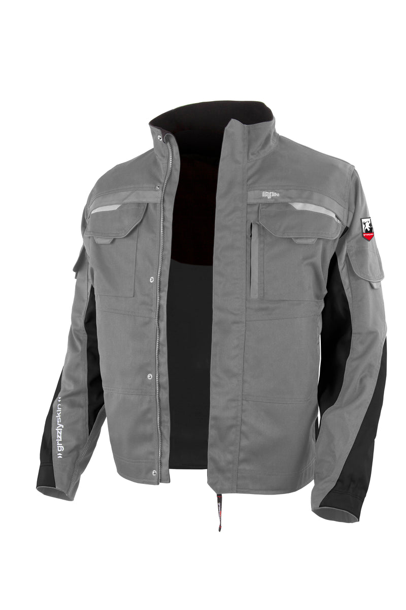 Laden Sie das Bild in Galerie -Viewer, Bundjacke IRON Men - Grau/Schwarz
