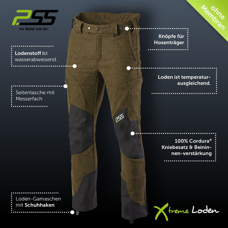 Laden Sie das Bild in Galerie -Viewer, PSS Jagdhose X-treme Loden - 588
