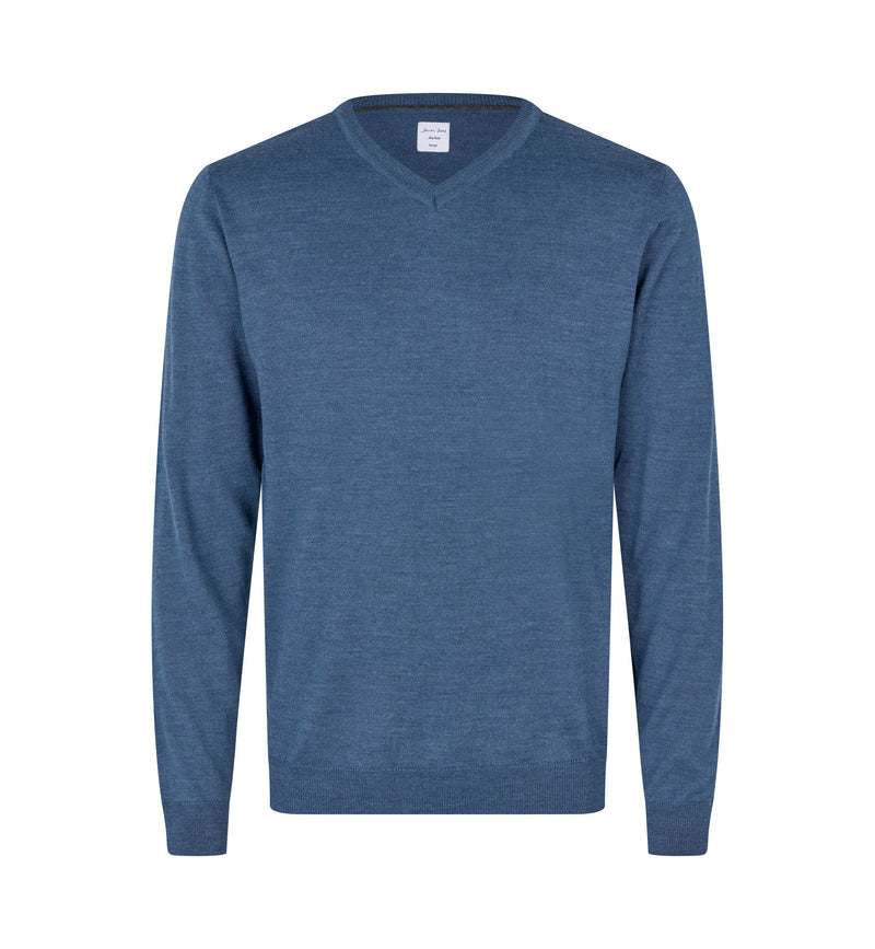 Laden Sie das Bild in Galerie -Viewer, SEVEN SEAS The knit - v-neck S670
