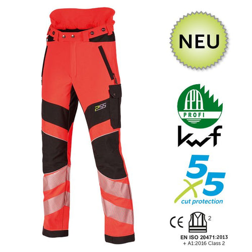 PSS X-treme Breeze EN 20471 Schnittschutzhose - 971