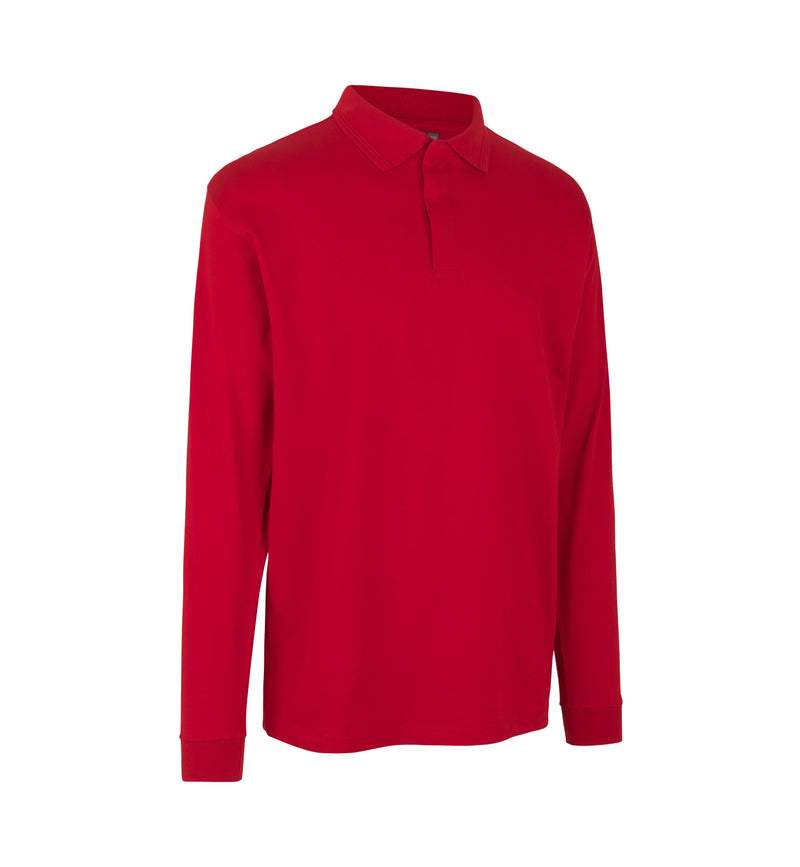 Laden Sie das Bild in Galerie -Viewer, PRO Wear Langarm-Poloshirt - Druckknopf - 0336
