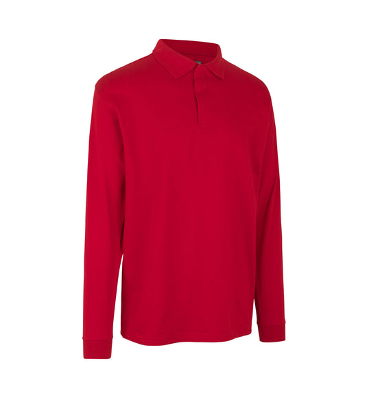 PRO Wear Langarm-Poloshirt - Druckknopf - 0336