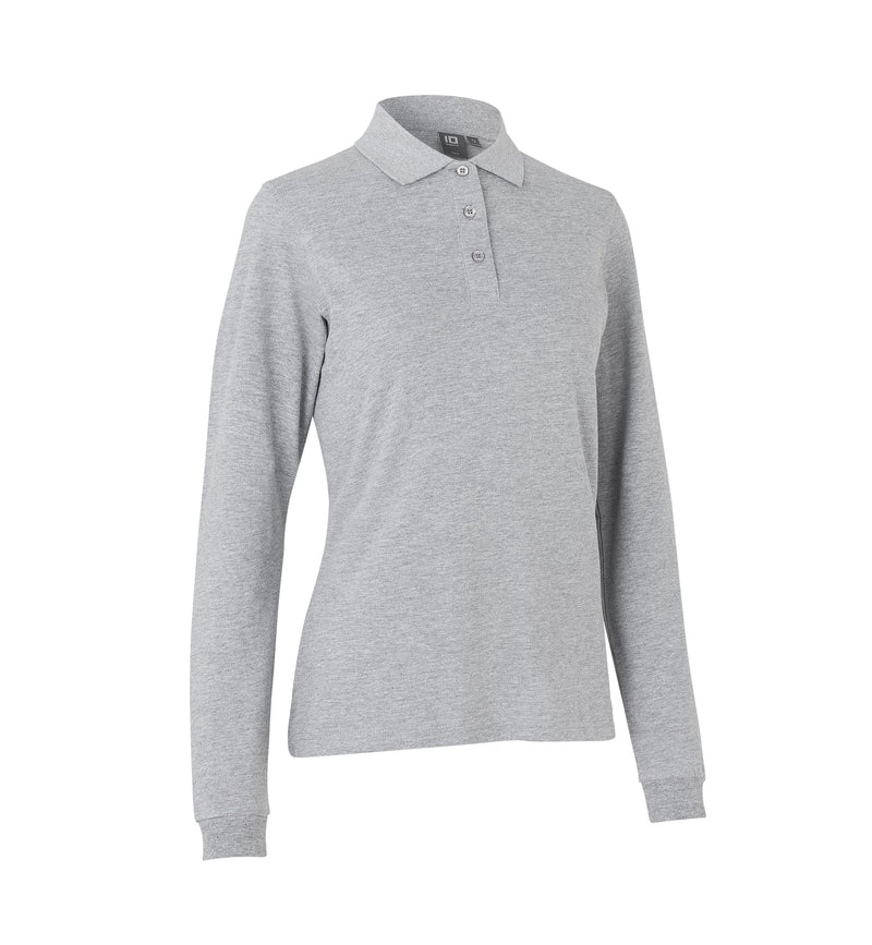 Laden Sie das Bild in Galerie -Viewer, Langarm Poloshirt - Stretch - Damen - 0545
