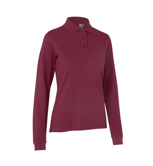 Langarm Poloshirt - Stretch - Damen - 0545