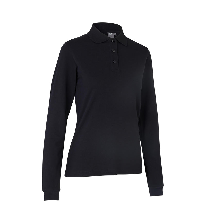 Laden Sie das Bild in Galerie -Viewer, Langarm Poloshirt - Stretch - Damen - 0545
