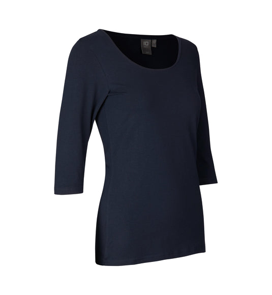 Stretch T-Shirt - ¾ Ärmel - Damen - 0597