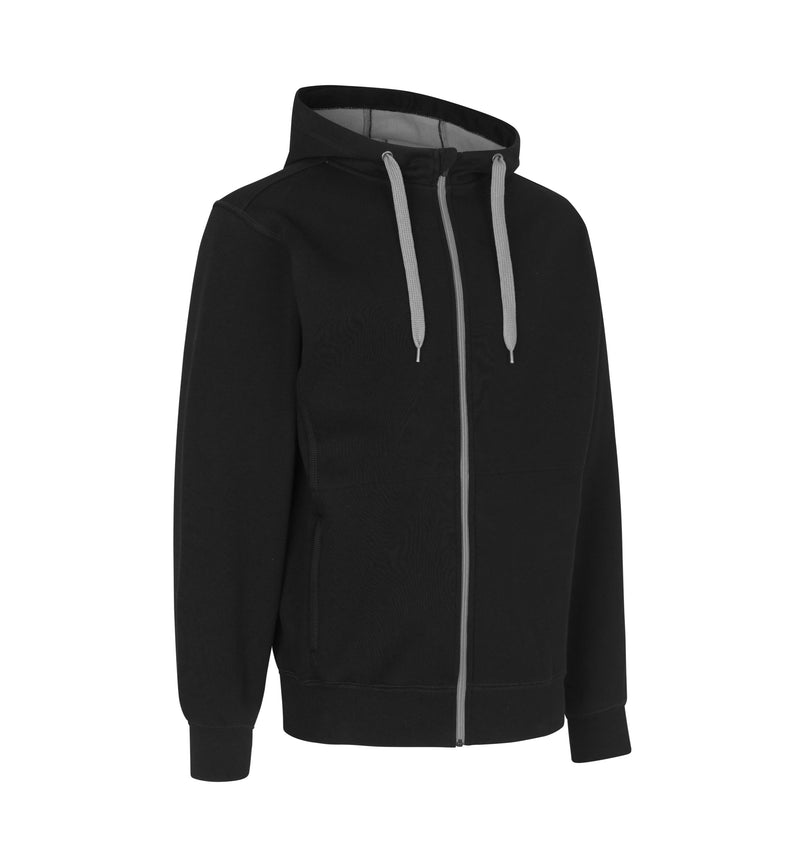 Laden Sie das Bild in Galerie -Viewer, Sweat-Cardigan - eingefasst - 0630
