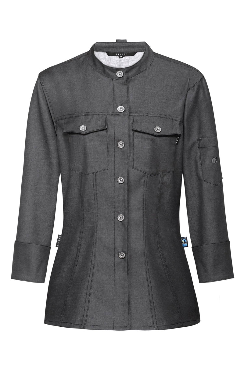 Laden Sie das Bild in Galerie -Viewer, Damen-Kochjacke RF - 5417

