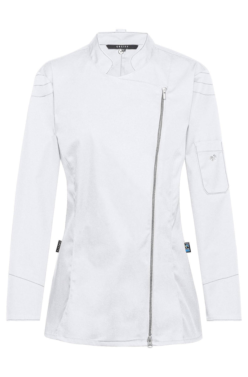 Laden Sie das Bild in Galerie -Viewer, Damen-Kochjacke RV RF - 5419
