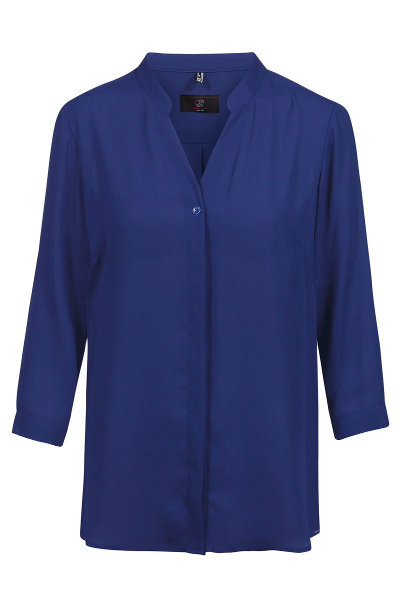 Laden Sie das Bild in Galerie -Viewer, Chiffon-Bluse 3/4 RF - 6586
