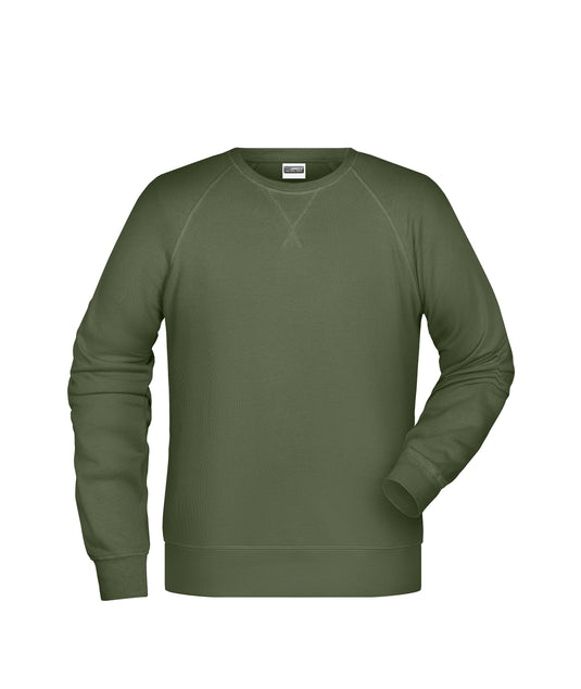 Klassisches Sweatshirt mit Raglanärmeln - 8022