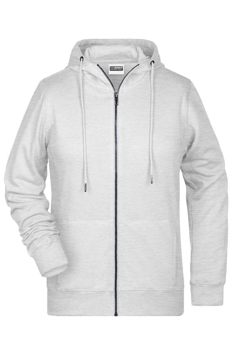 Laden Sie das Bild in Galerie -Viewer, Sweat-Jacke mit Kapuze und Reißverschluss - 8025
