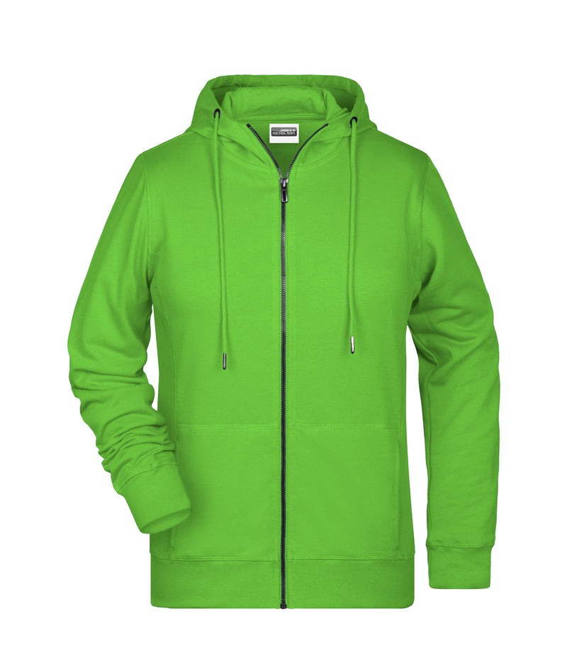 Laden Sie das Bild in Galerie -Viewer, Sweat-Jacke mit Kapuze und Reißverschluss - 8025
