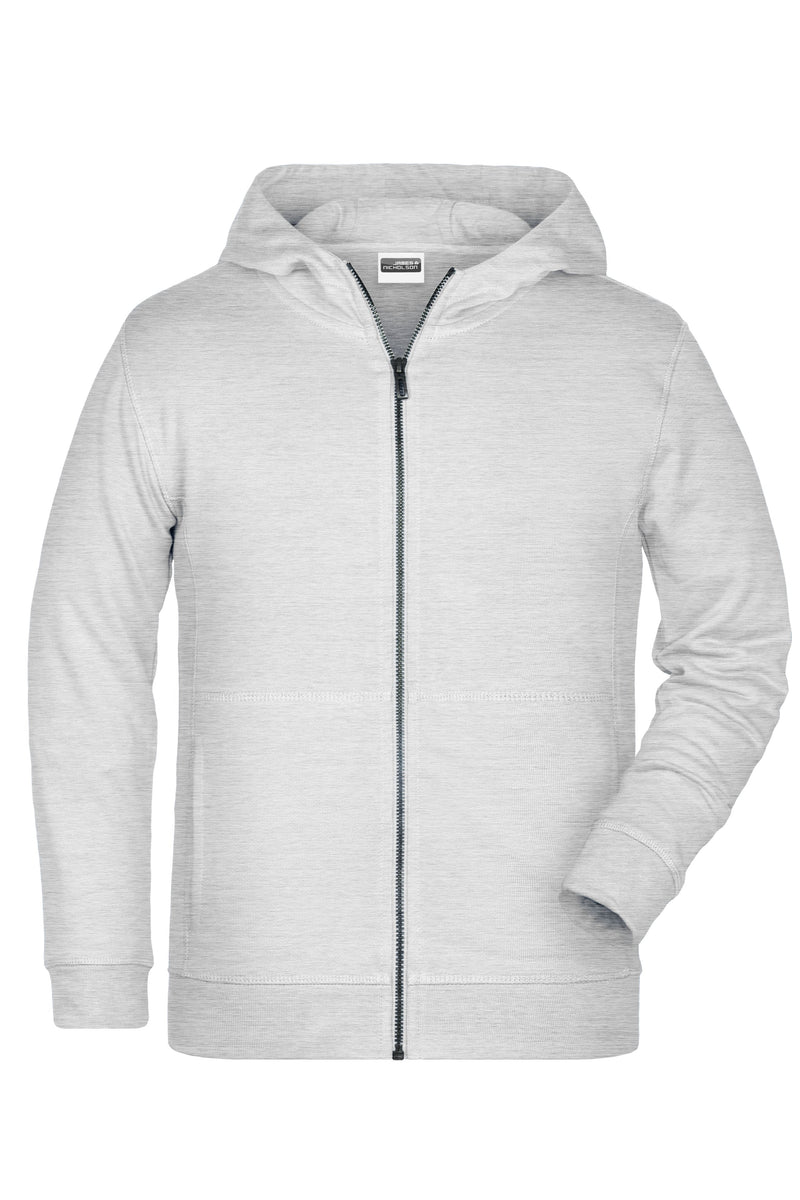 Laden Sie das Bild in Galerie -Viewer, Sweat-Jacke mit Kapuze und Reißverschluss - 8026K
