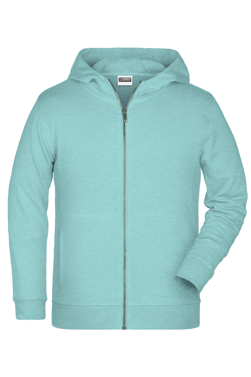 Laden Sie das Bild in Galerie -Viewer, Sweat-Jacke mit Kapuze und Reißverschluss - 8026K
